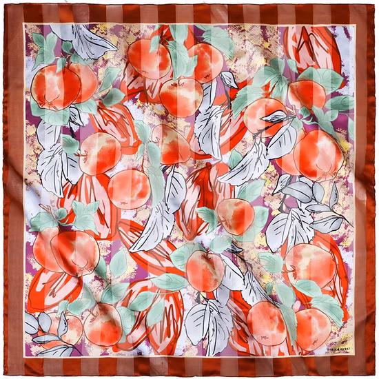 Wholesale Digital Printing 100% Pure Custom Silk Scarf Hijab with Custom Design Custom Label