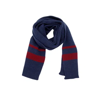 Wholesale High Quality Knitted Men Solid Color Stripe Scarf